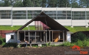 Строительство простой крыши
